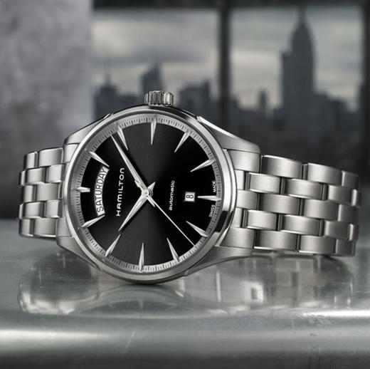 汉米尔顿 Hamilton 爵士系列双历男士自动机械腕表 H42565131 商品图1
