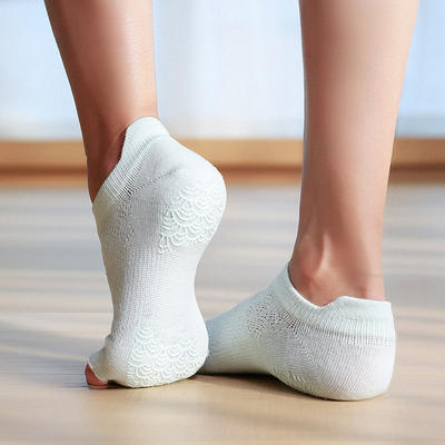 hi ToYogi  专业瑜伽袜 正品双面硅胶防滑瑜伽袜 全棉透气 商品图12