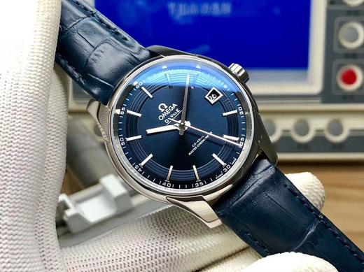 SSS欧米茄433.33.41.21.03.001新品碟飞HOUR VISION明亮之蓝【出道即巅峰】（直径41mm）男士腕表，皮表带，自动机械机 商品图12