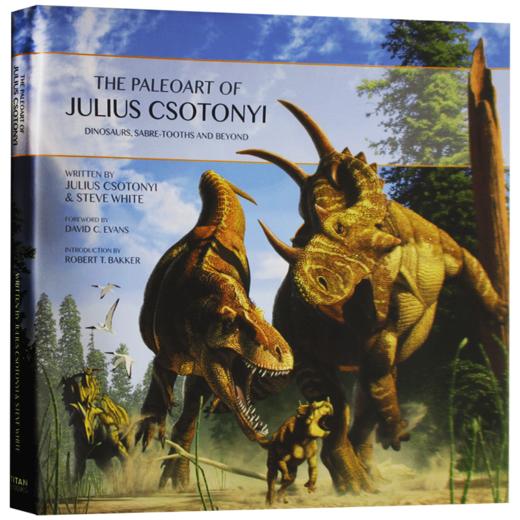 古兽横行 英文原版 The Paleoart of Julius Csotonyi 古生物艺术作品集 恐龙画作 恐龙的复活肆虐 附插图进口英语艺术书 商品图3