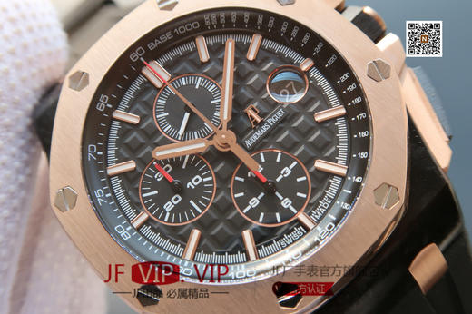 JF爱彼26406FR.OO.A002CA.01。系列：皇家橡树离岸型，款式：原装开模cal.3126自动机械,44毫米直接,男士手表 商品图2