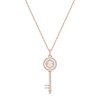 【品牌授权】Swarovski 施华洛世奇 女士密镶钻钥匙吊坠玫瑰金项链 5469120 商品缩略图0