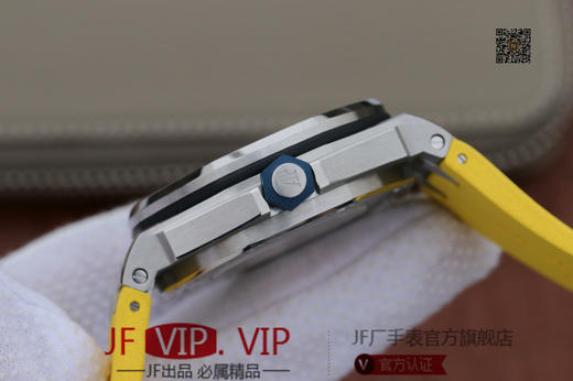 JF爱彼v9s皇家橡树15710ST，2017年新款夏季彩色系列，克隆正品3120全自动机械机芯。表径：42毫米。表壳厚度：14.1毫米 商品图4