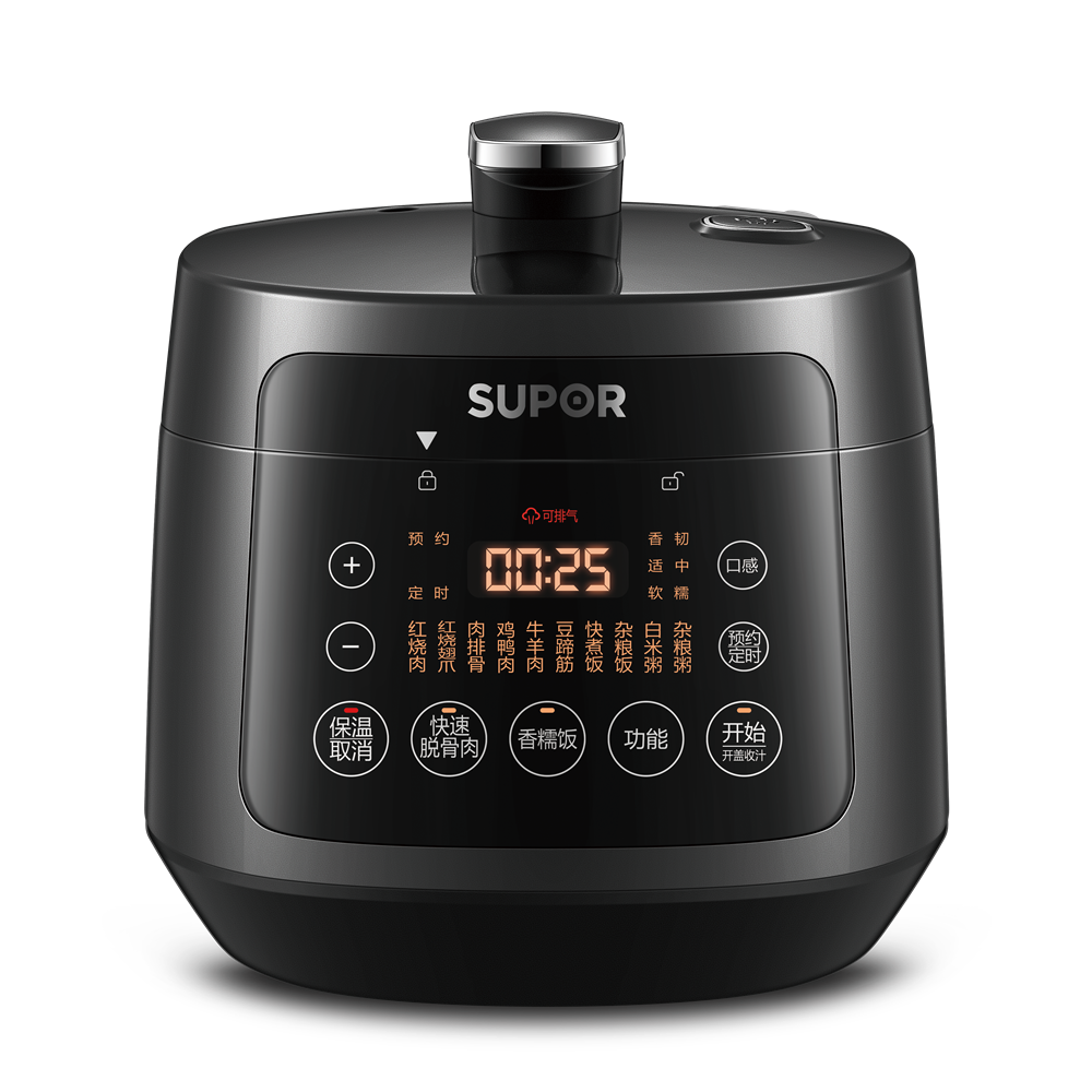 苏泊尔SUPOR精钢球釜电压力锅SY-30FC12Q  双胆3L  24小时预约  1-4人