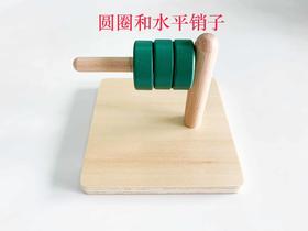 圆圈和水平销子