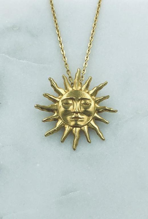 北京仓｜Polar Jewelry-Tarot-太阳 项链［丹麦设计师］ 商品图3
