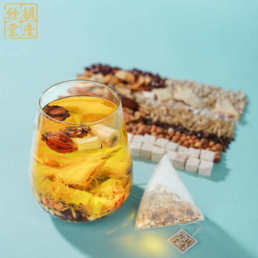 胡庆余堂 薏仁小豆茶 4克*30袋/盒 十四味本草 清醇谷物香 温润回甘 商品图8