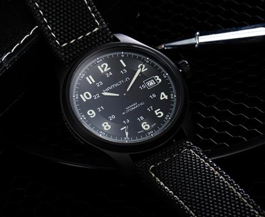 汉米尔顿 Hamilton 卡其野战系列男士自动机械腕表 H70575733 商品图3