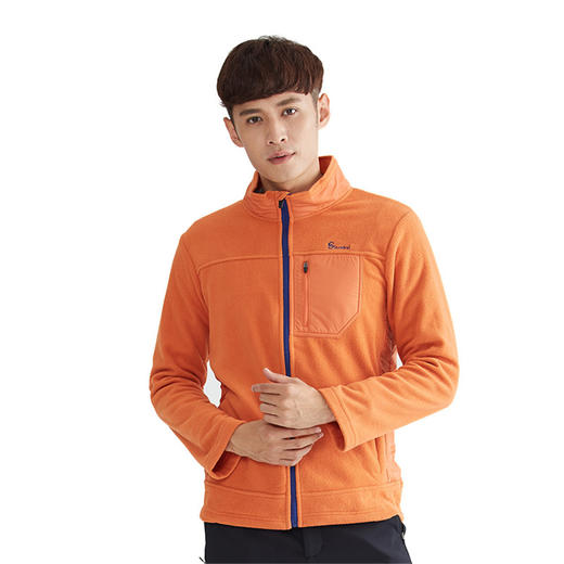 Senselead森力/男款抓绒衣卫衣外套加绒S142003 商品图1