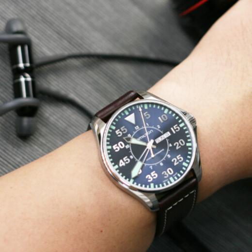 汉米尔顿 Hamilton 卡其航空系列男士自动机械腕表 H64715545 商品图2