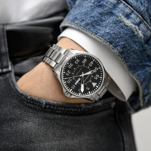 汉米尔顿 Hamilton 卡其航空系列男士自动机械腕表 H64715135 商品图1