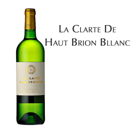 克兰特侯伯王白葡萄酒，法国 格拉芙AOC La Clarte De Haut Brion Bllanc, France Graves 商品图0