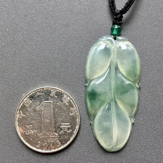 冰种飘花翡翠大叶子 商品图2