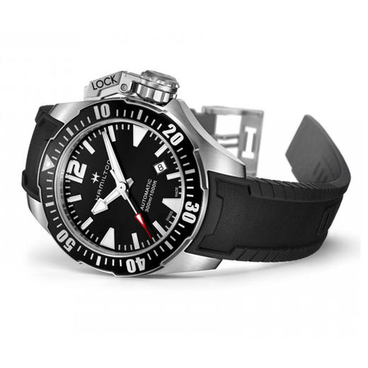 汉米尔顿 Hamilton 卡其海军系列蛙人男士自动机械腕表 H77605335 商品图2