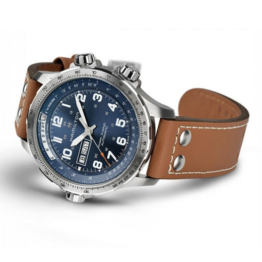 汉米尔顿 Hamilton 卡其航空超越风速系列男士自动机械腕表 H77765541 商品图2