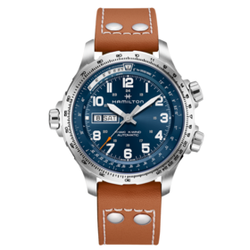 汉米尔顿 Hamilton 卡其航空超越风速系列男士自动机械腕表 H77765541