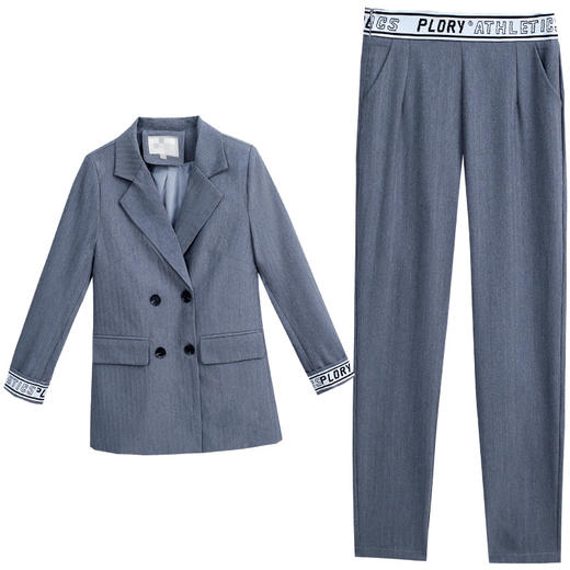 DF-8153秋季新款韩版时尚休闲西装套装 商品图4