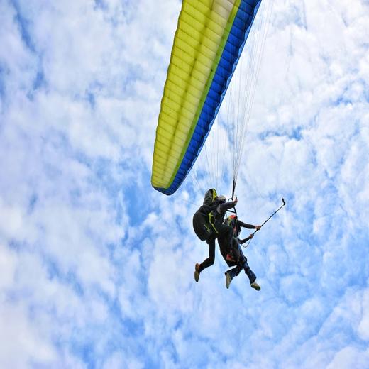 【滑翔伞】自由行·成都大坪滑翔伞体验，像鹰一样自由翱翔天空！ 商品图0