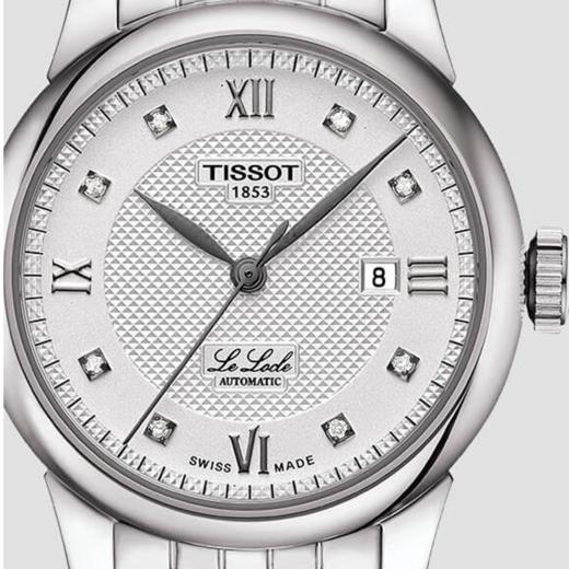 天梭 TISSOT力洛克系列钢带自动机械女表 T006.207.11.036.00 商品图1
