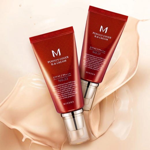 【秒杀】韩国Missha谜尚魅力润颜修颜霜SPF42/PA+++（21号）50mlbb霜防晒 商品图4