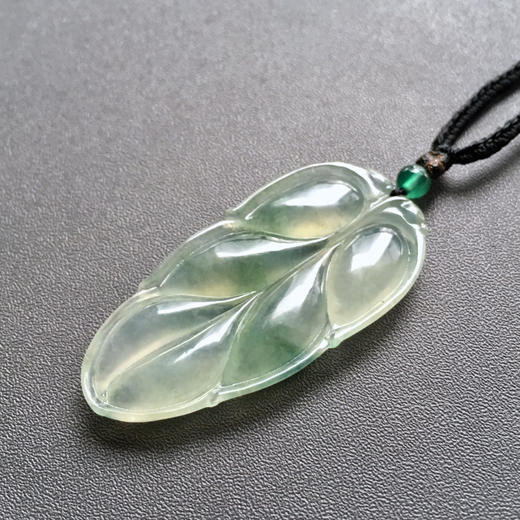 冰种飘花翡翠大叶子 商品图3