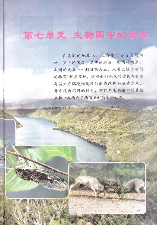 鲁科版初中八年级生物学上册山东科学技术出版社 商品图4