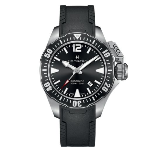 汉米尔顿 Hamilton 卡其海军系列蛙人男士自动机械腕表 H77605335 商品图0