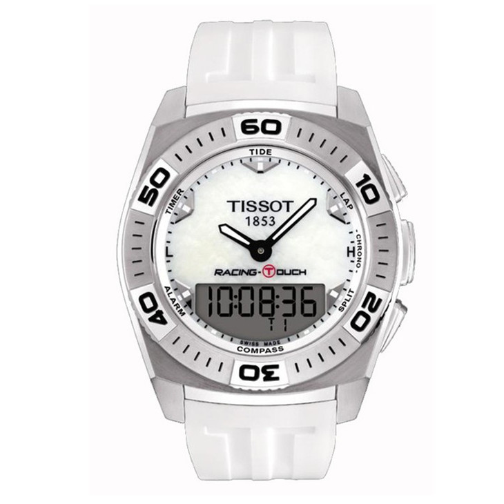 正品天梭tissot触屏系列男士石英腕表手表t0025201711100