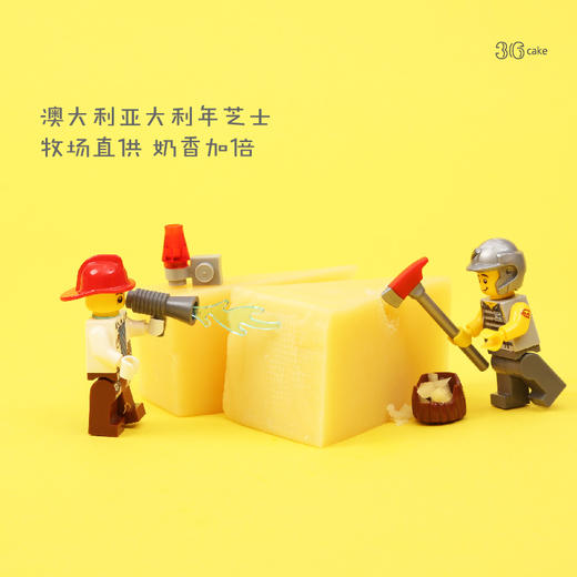 【全网新创儿童专款蛋糕】乐高之旅·酸奶芝士慕斯 商品图2