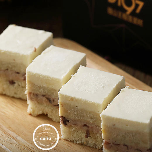 （永久下架）马来西亚进口奶油慕斯猫山王榴莲蛋糕烘焙红豆流连忘返（2条） 商品图2