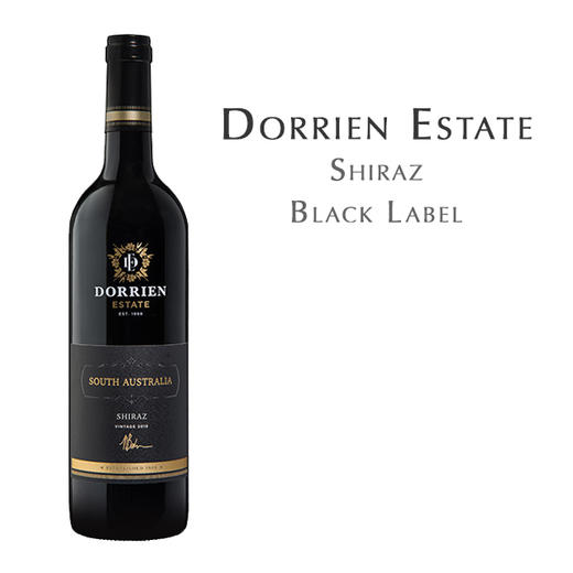 德灵酒庄南澳大利亚设拉子红葡萄酒 Dorrien Estate Black Label Shiraz, South Australia 商品图0