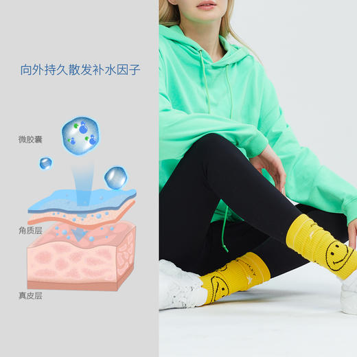 Supield素湃黑科技小黑裤女外穿2019春秋新款紧身小脚显瘦打底裤 商品图3