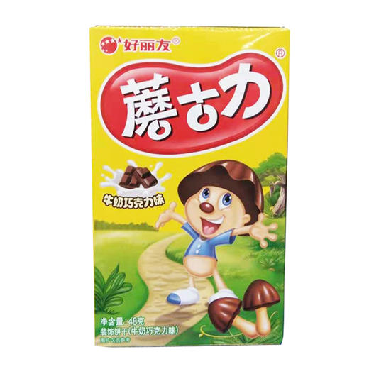 好丽友蘑古力装饰饼干48g 商品图0