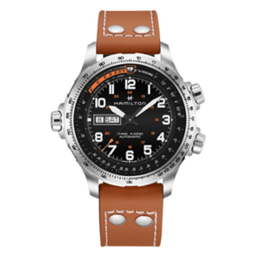 汉米尔顿 Hamilton 卡其航空超越风速系列男士自动机械腕表 H77755533