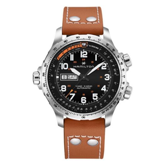 汉米尔顿 Hamilton 卡其航空超越风速系列男士自动机械腕表 H77755533 商品图0