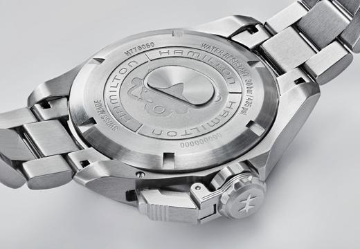 汉米尔顿 Hamilton 卡其海军系列蛙人男士自动机械腕表 H77605135 商品图2