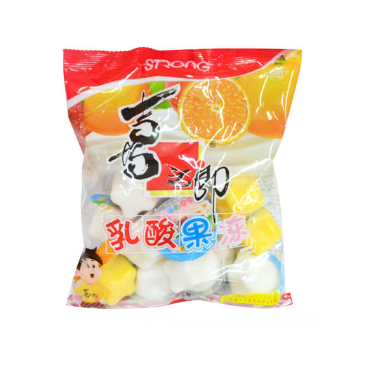 喜之郎袋装乳酸果冻360g 商品图0