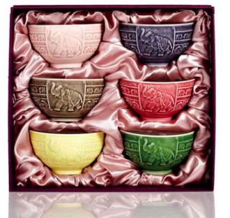 【碗具】皇家吉象饭碗无光釉6入 商品图0