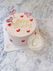 ins简约心心款  忌廉蛋糕（默认自提，收费配送请联系客服） 商品缩略图0