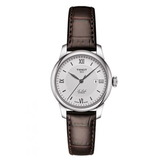 天梭TISSOT力洛克系列T006.207.16.038.00钢带机械女表 商品图0