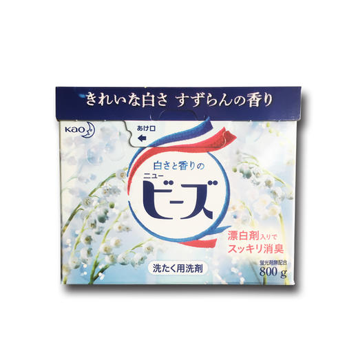 日本正品KAO花王天然酵素洗衣粉原装进口玫瑰铃兰果香柔顺剂800g 商品图1