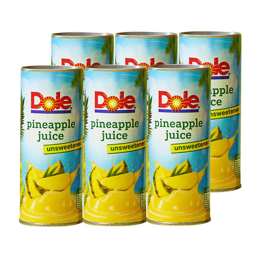 022803单瓶都乐菠萝味果汁饮料240ml菲律宾