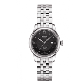 天梭 TISSOT 力洛克系列钢带机械女士腕表 T006.207.11.058.00