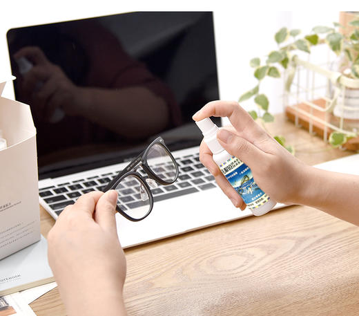 【买3发4】波涛眼镜清洗液 手机 电脑屏幕 镜片 喷雾清洁剂 商品图0