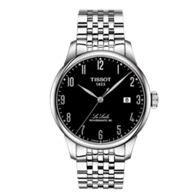天梭 TISSOT 力洛克系列T006.407.11.052.00钢带80机芯机械男表