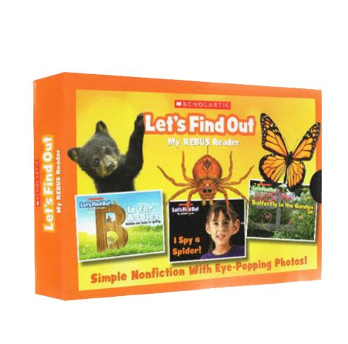【3-8岁推荐】Let's Find Out  My Rebus Readers 儿童科普绘本（含24节精讲+朗读音频） 商品图1