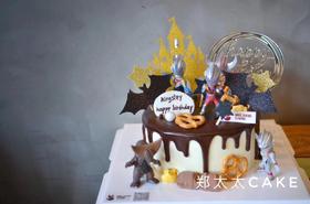 奥特曼巧克力淋面（日系动漫）加高款