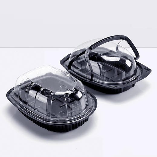 喇叭花烤鸡酱鸭烧鹅提篮一次性龙虾咸鸡卤味盐水鸭烧鸡打包外卖盒 商品图4