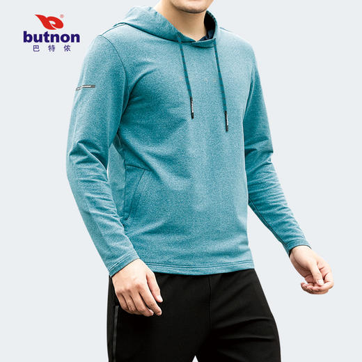 9701巴特侬新款运动卫衣男休闲连帽针织运动上衣 商品图1