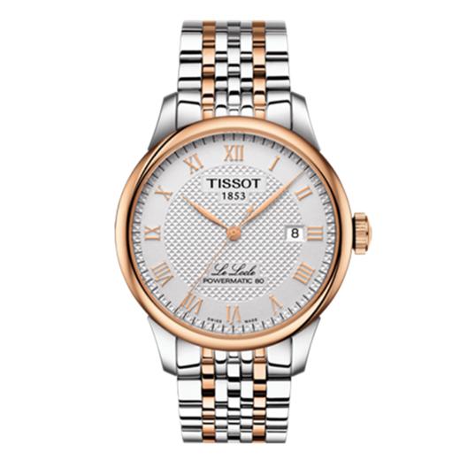 天梭 TISSOT 力洛克系列钢带80机芯机械男士腕表 T006.407.22.033.00 商品图0
